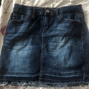 jean skirt